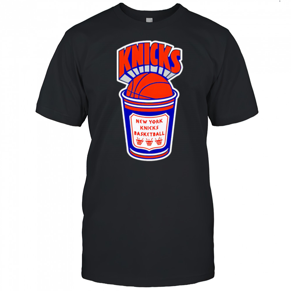 Knicks New York Knicks Hardwood Classics Coffee shirt