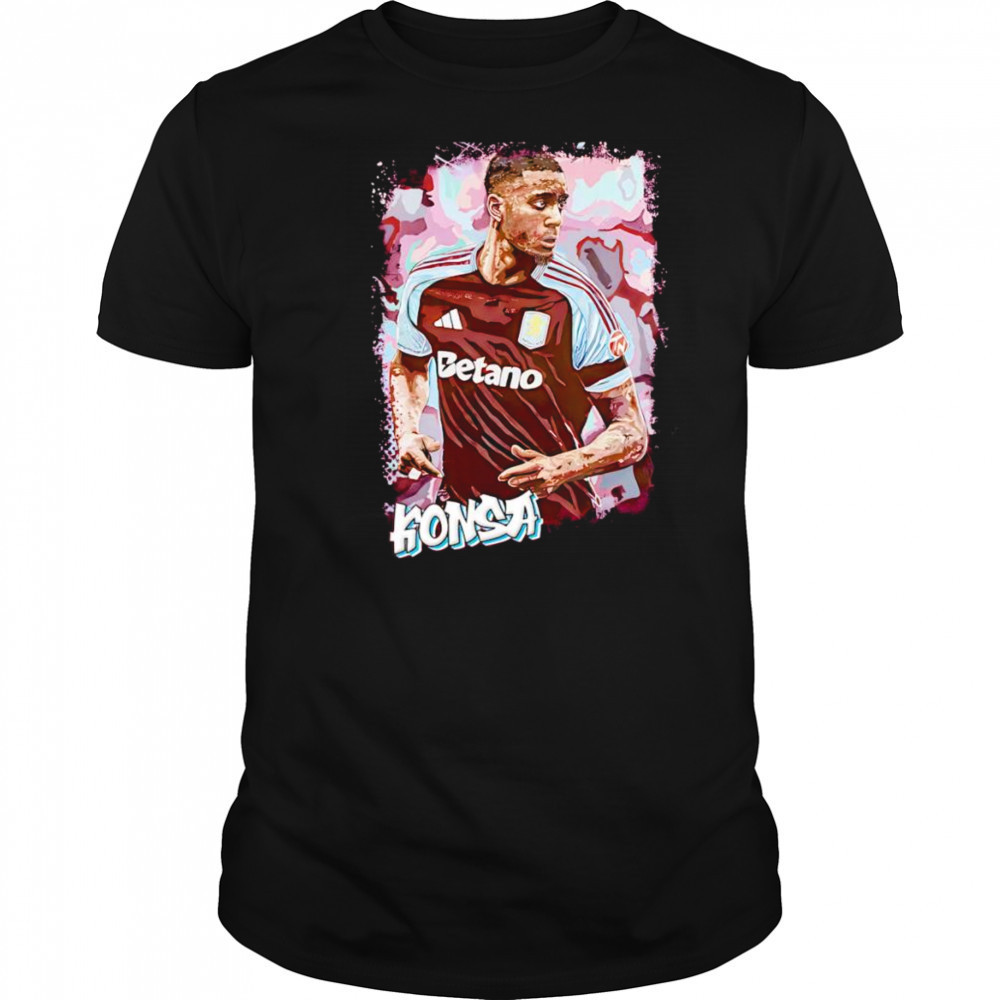 Konsa Aston Villa graphic shirt