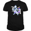 LA Dodgers x Mewtwo logo shirt