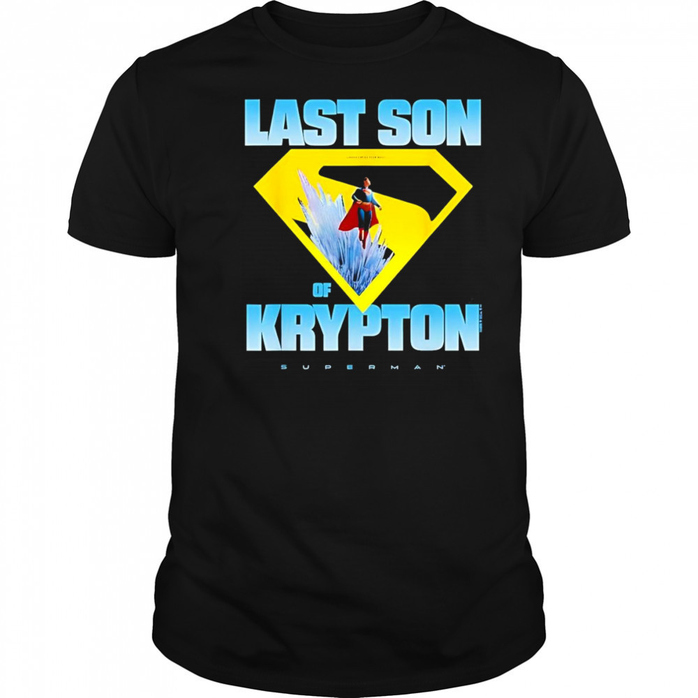 Last son of Krypton Superman shirt