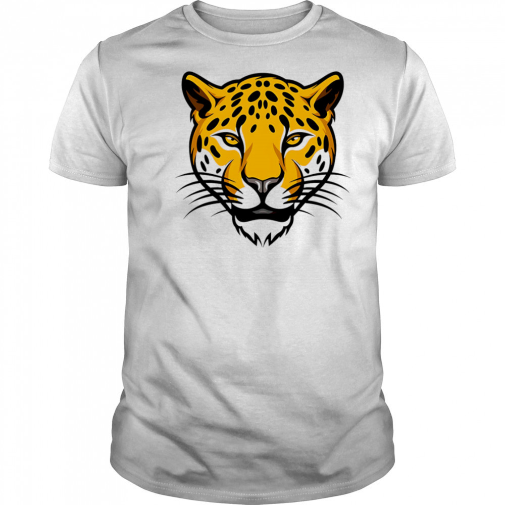 Leopard Big Face Illustration shirt