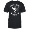 Liberty & Justice Fuck Ice T-Shirt