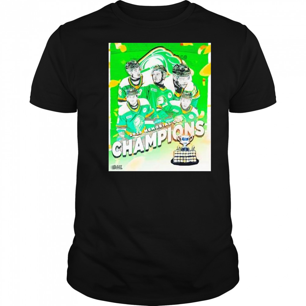 London Knights 2025 Memorial Cup champions the third time in franchise history shirt