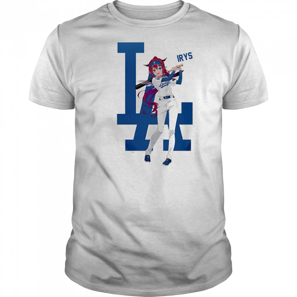 Los Angeles Dodgers Hololive Night Irys shirt