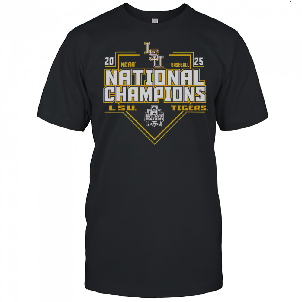 LSU Tigers National Champions Baseball 2025 T-Shirt