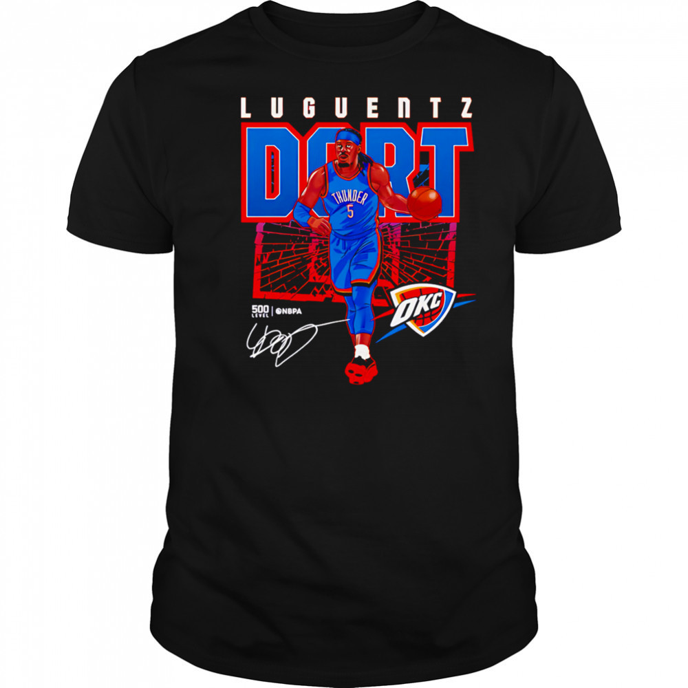 Luguentz Dort Oklahoma City Thunder Shattered shirt