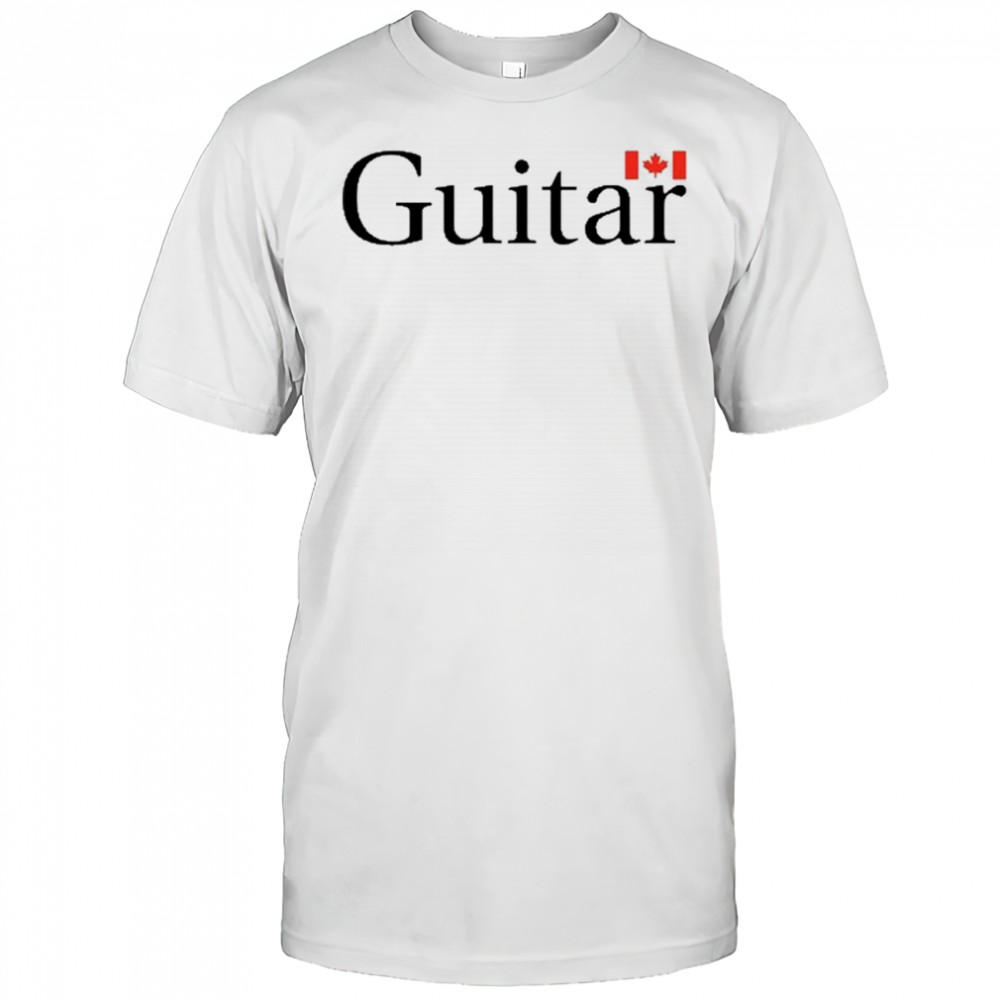 Mac Demarco Guitar White T-Shirt