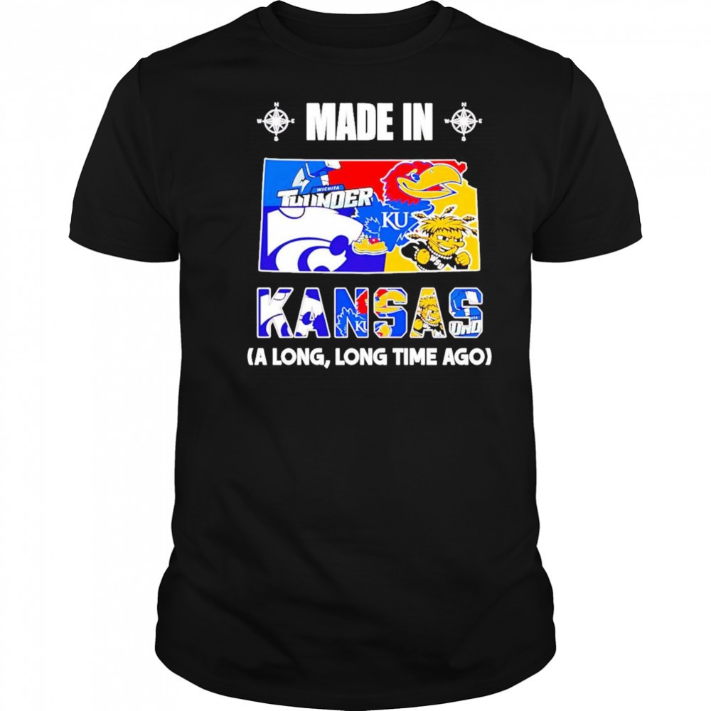 Made In Kansas A Long Long Time Ago Shirt
