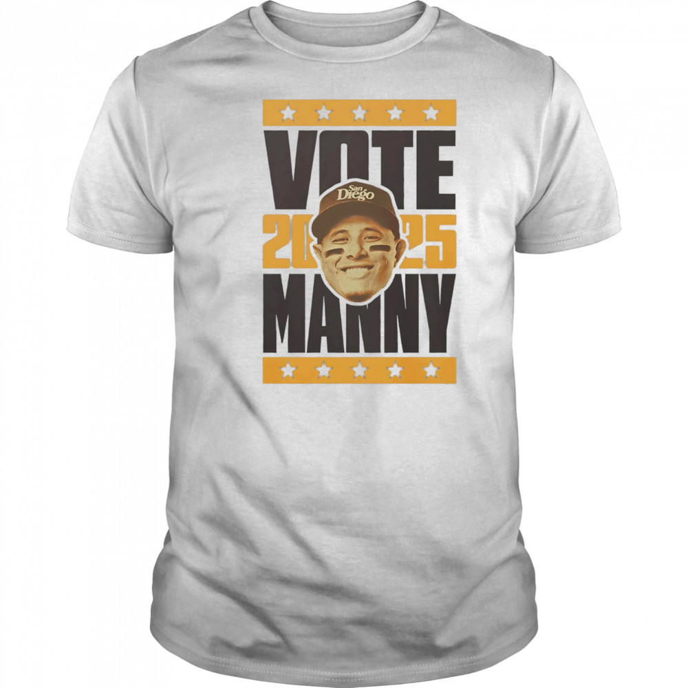 Manny Machado 2025 Vote shirt