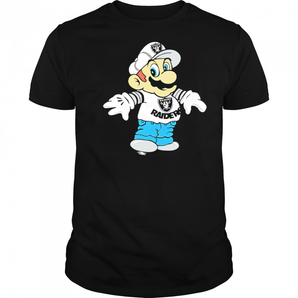 Mario Las Vegas Raiders shirt