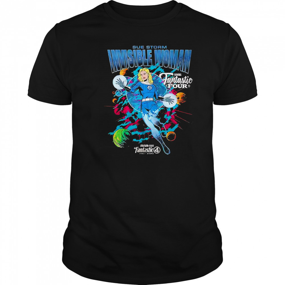 Marvel The Fantastic Four First Steps Sues cover shirt