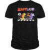 Maryland Sports Team Logo Mascot Abbey Road 2025 Shirt