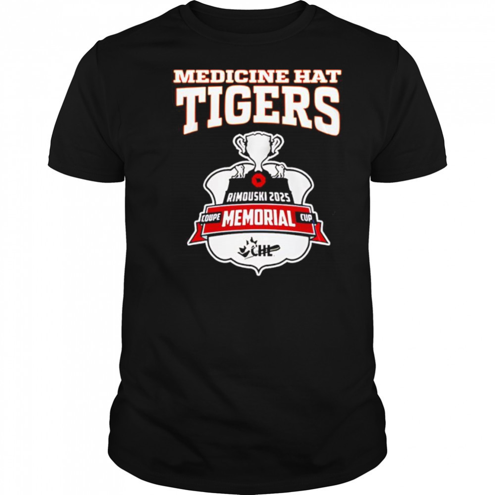 Medicine Hat Tigers Champions Memorial Cup 2025 shirt