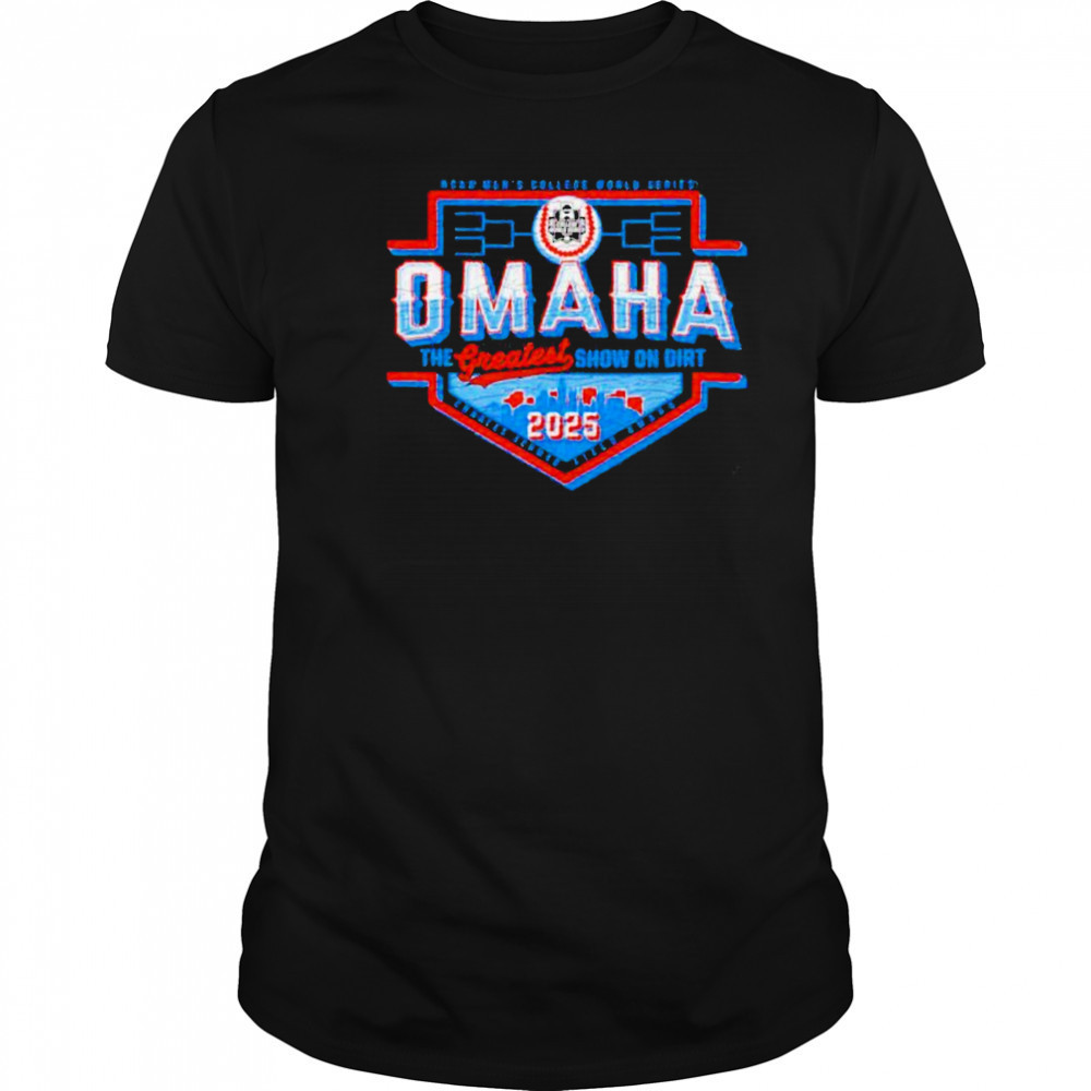 Men’s College World Series 2025 NCAA MCWS Baseball Vintage shirt