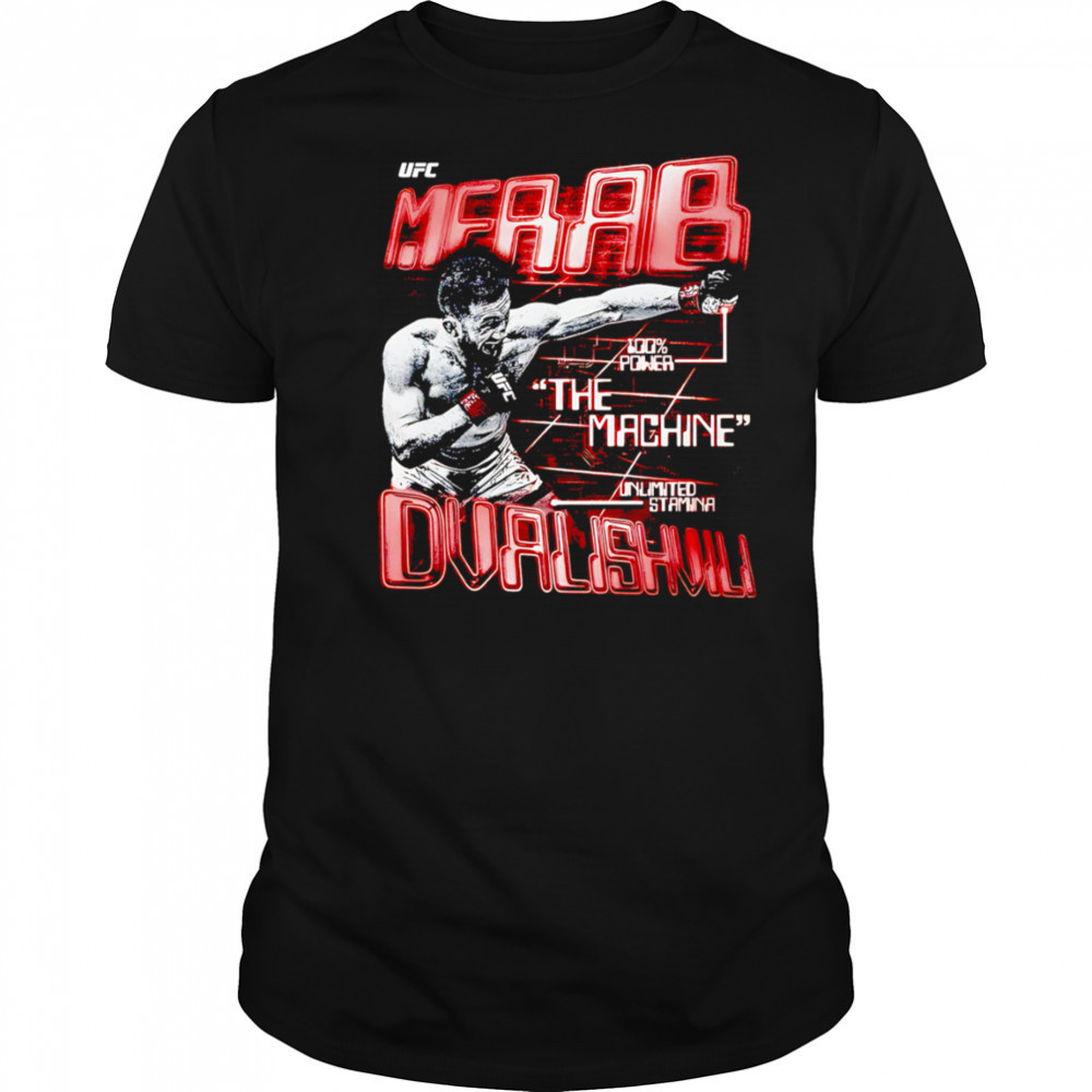 Merab Dvalishvili The Machine UFC retro shirt