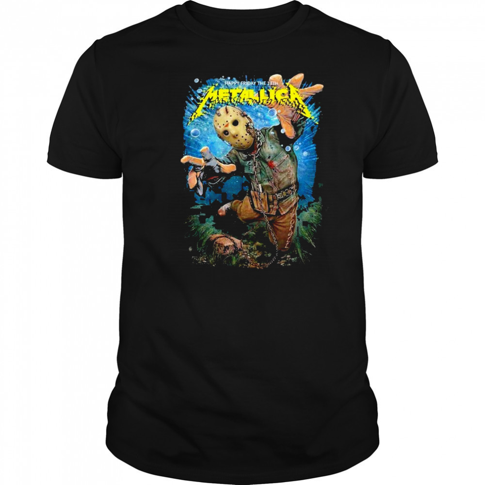 Metallica Happy Friday The 13th shirt