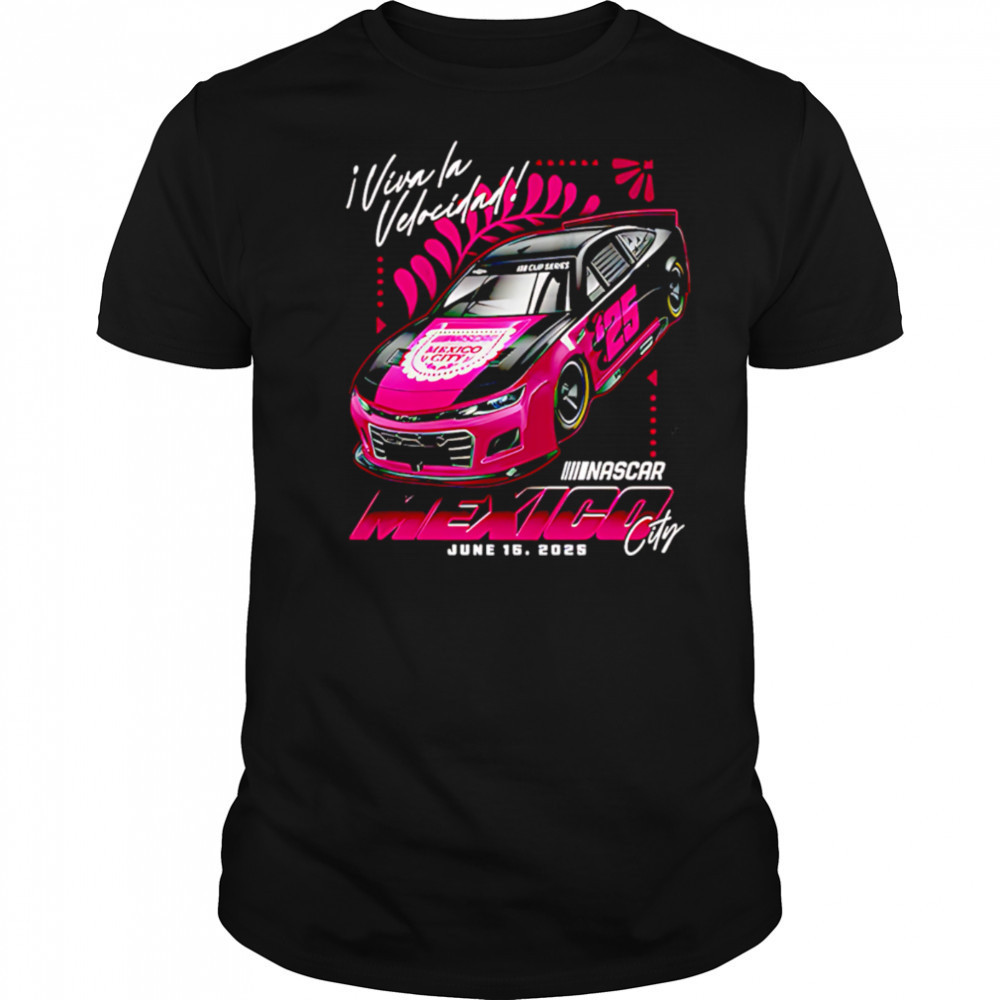 Mexico City Ghost Car Nascar 2025 shirt