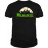 Milwaukee Bucks Cityscape Skyline style 2025 shirt