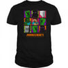 Minecraft Creeper Enderman Characters Grid Shirt