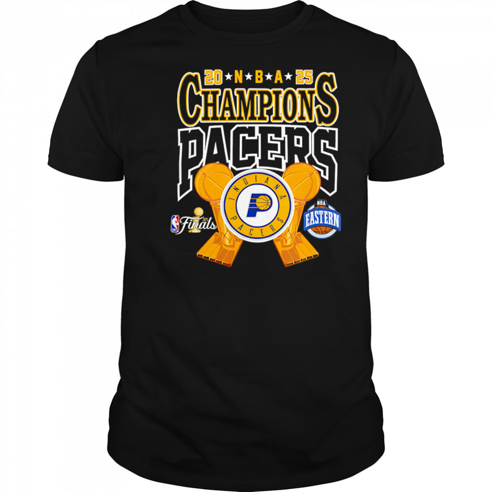Mitchell and Ness Indiana Pacers Big Champions 2025 shirt