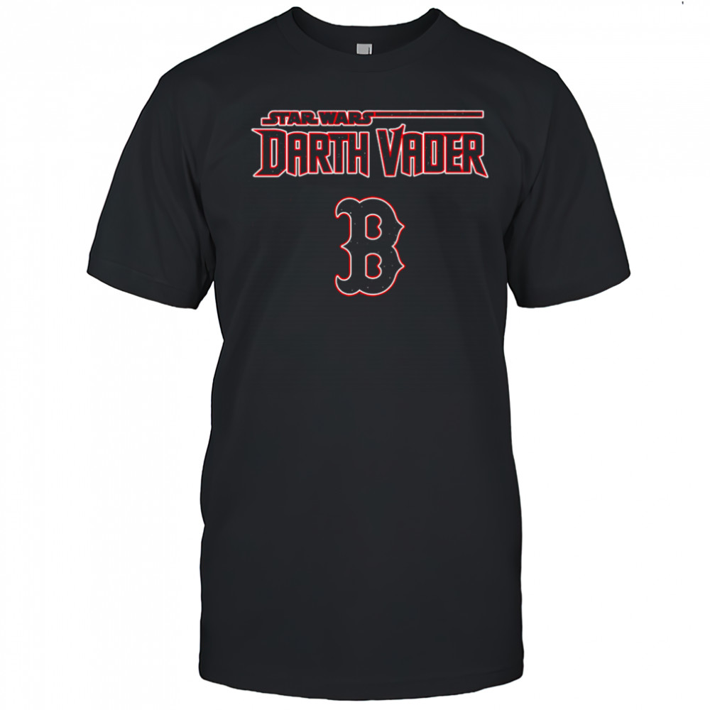 MLB Mix Star Wars Darth Vader Boston Red Sox 2025 Baseball shirt