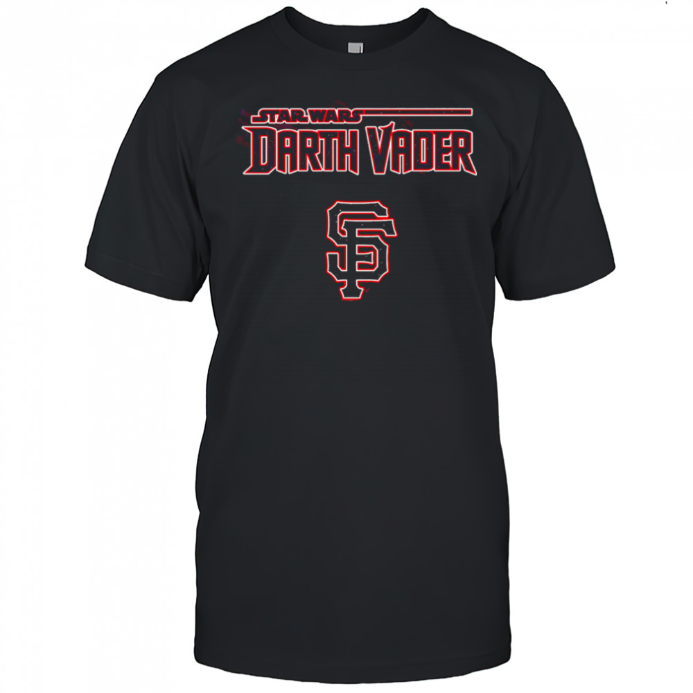MLB Mix Star Wars Darth Vader San Francisco Giants 2025 Baseball shirt