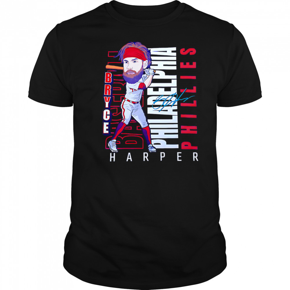 Mlb Philadelphia Phillies Bryce Harper 3 Remix Avatar Big Boys shirt