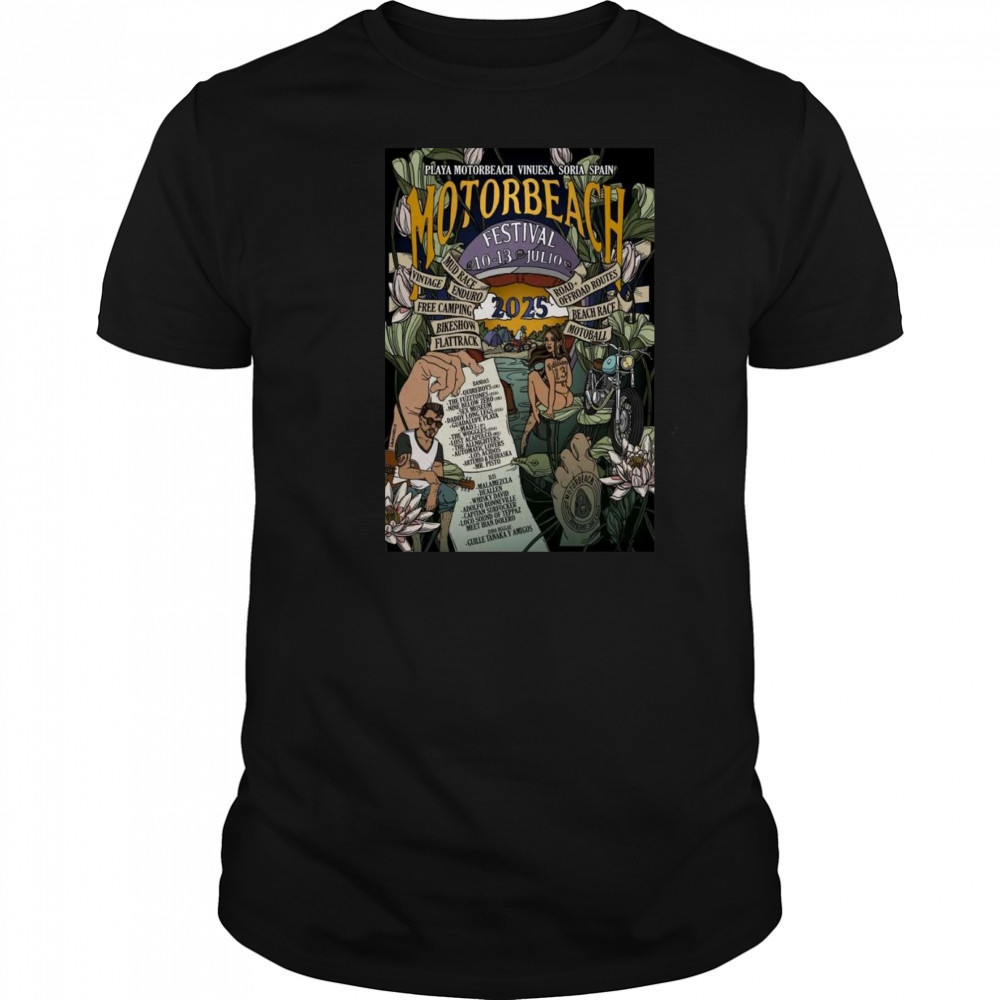 Motorbeach Festival Vinuesa Soria Spain July 10-13 2025 Shirt