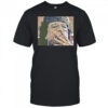 Muammar Gaddafi smoking shirt