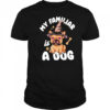 My Familiar is a Dog witch hat cute shirt