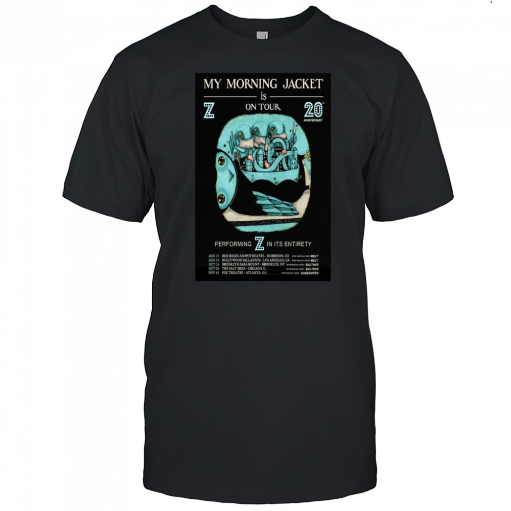 My Morning Jacket Z 20th Anniversary Poster T-Shirt