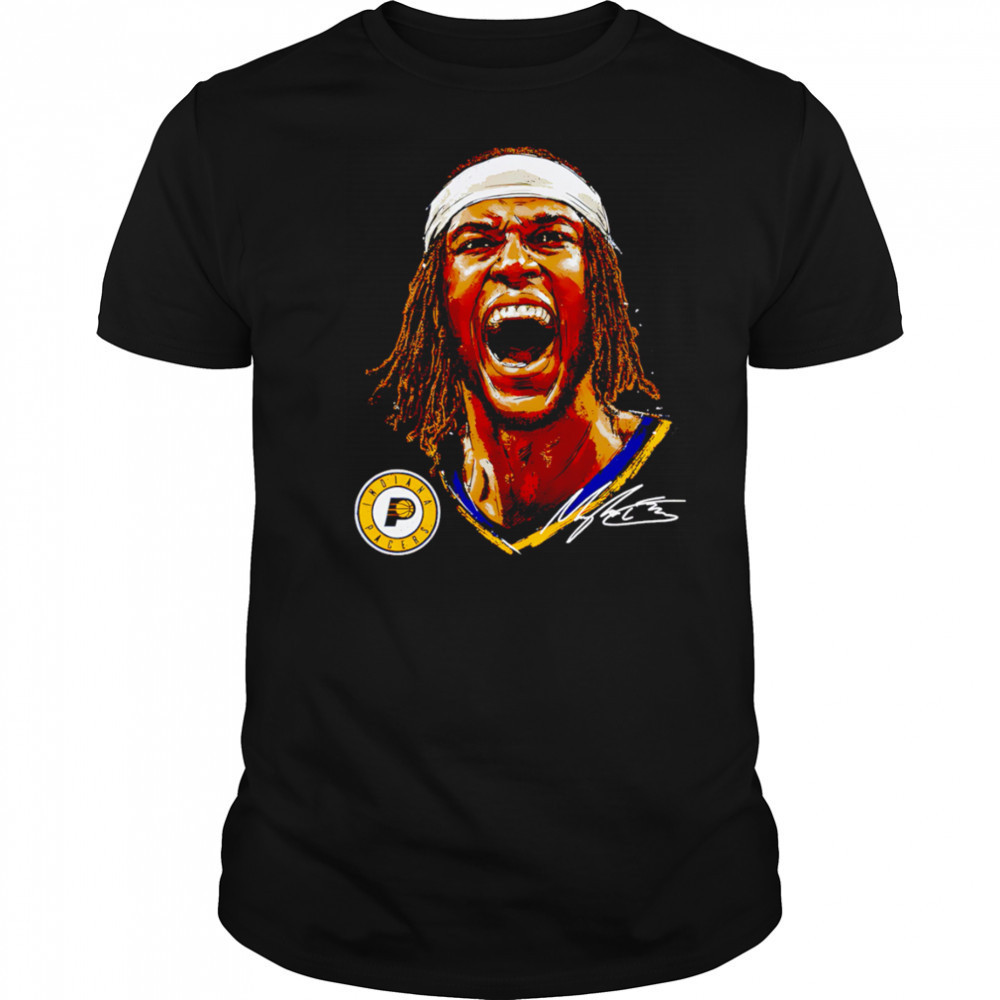 Myles Turner Indiana Pacers Portrait shirt