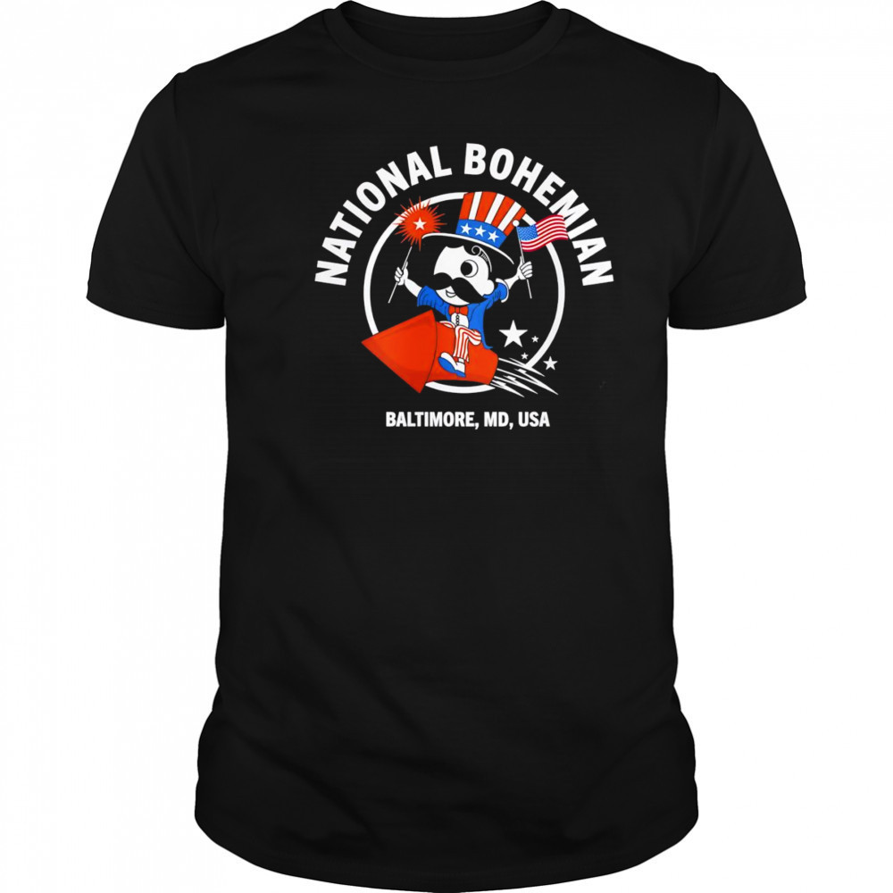 National Bohemian Baltimore MD USA shirt