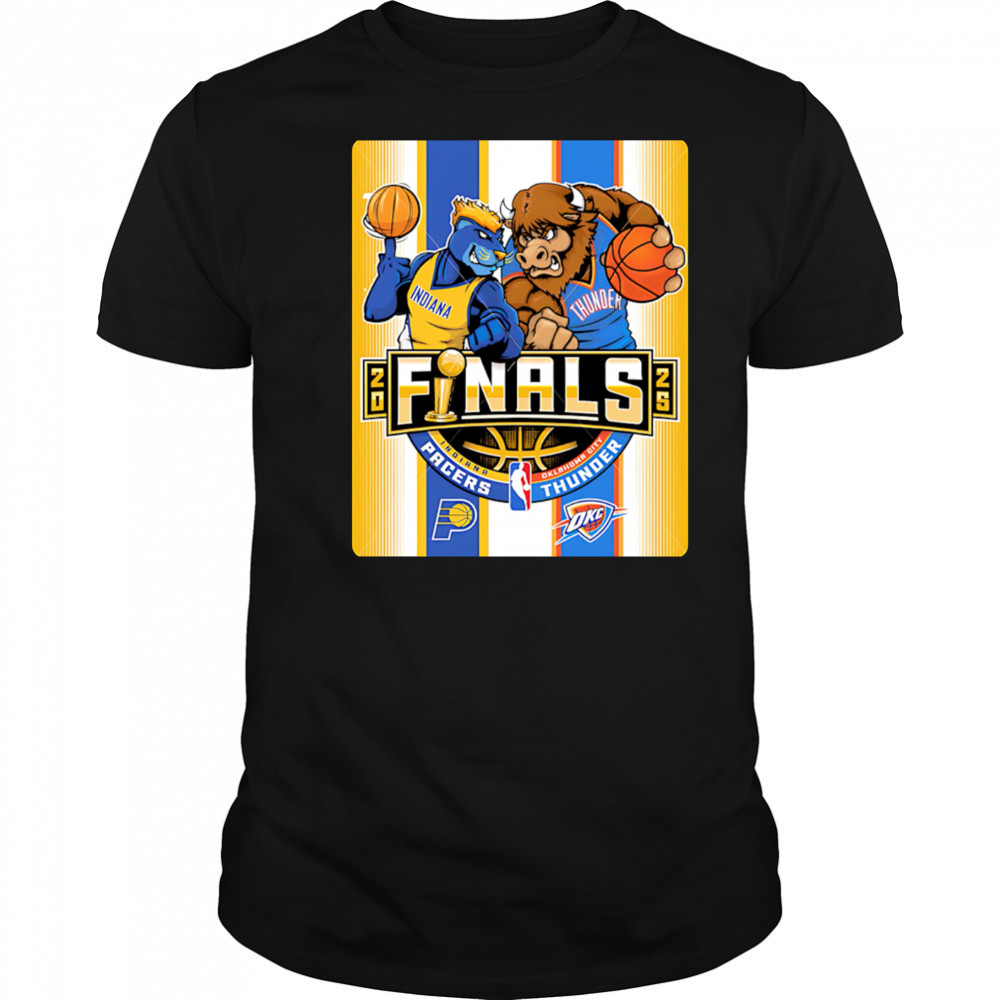 Nba Finals Pacers Vs Okc Thunder mascot shirt