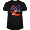 NBA Official Phoenix Suns Barred Player T Shirt