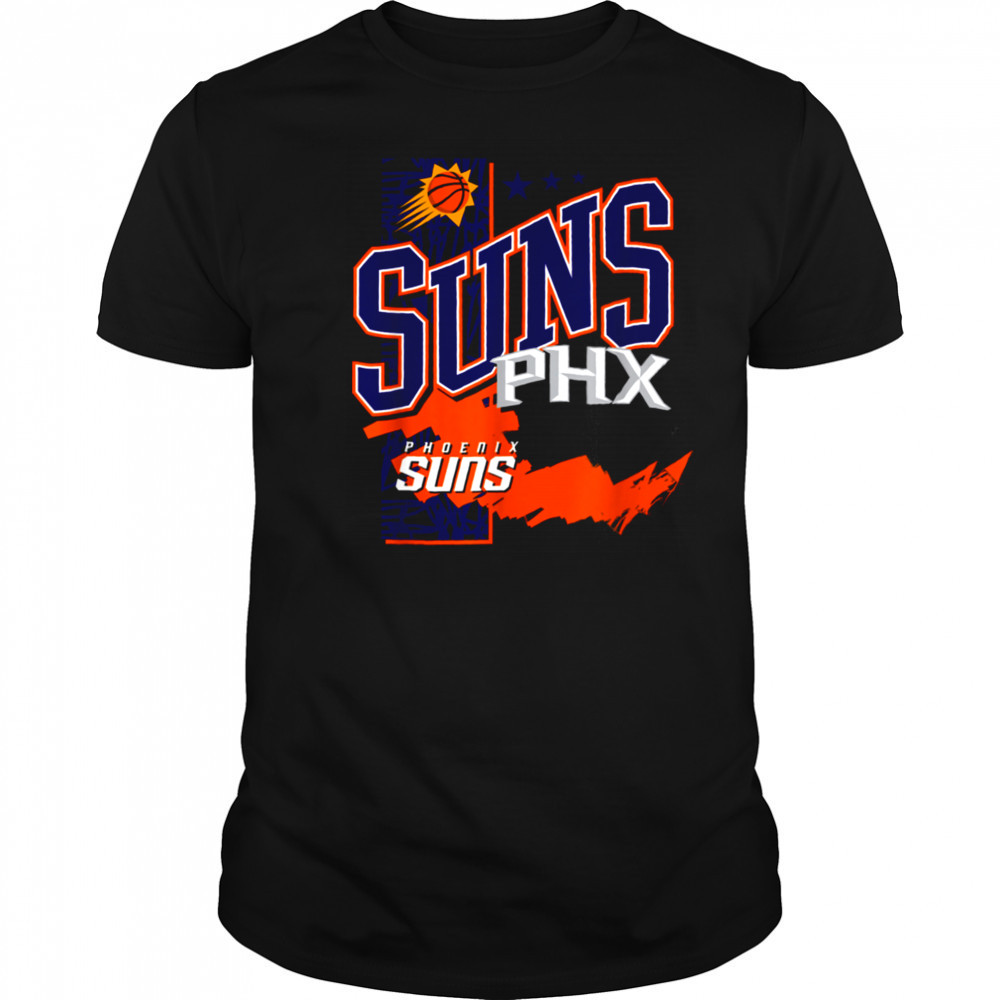 NBA Official Phoenix Suns Barred Player T Shirt