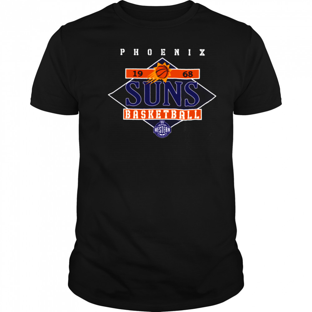 NBA Official Phoenix Suns Diamond Look Heat shirt