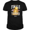 New Era Oklahoma City Thunder Black 2025 Finals Participant shirt