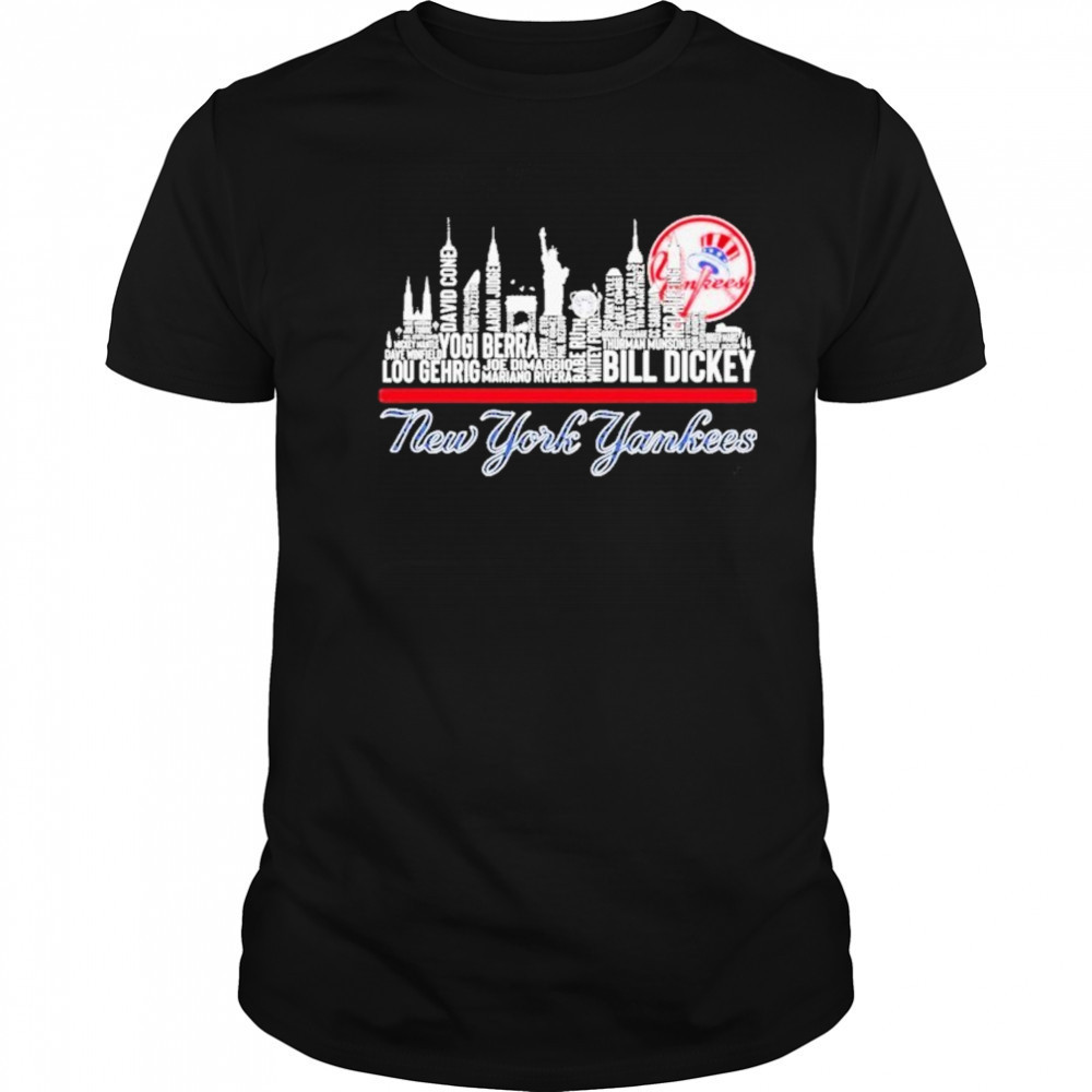 New York Yankees 2025 Skyline City Shirt