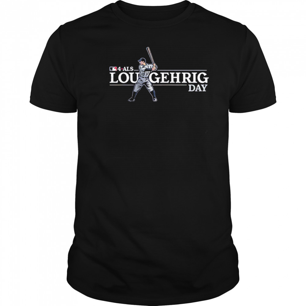 New york yankees x 2025 lou gehrig day shirt
