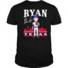 Nolan Ryan Texas Toon cartoon signature shirt