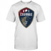 North Carolina Courage Vintage Primary Logo shirt