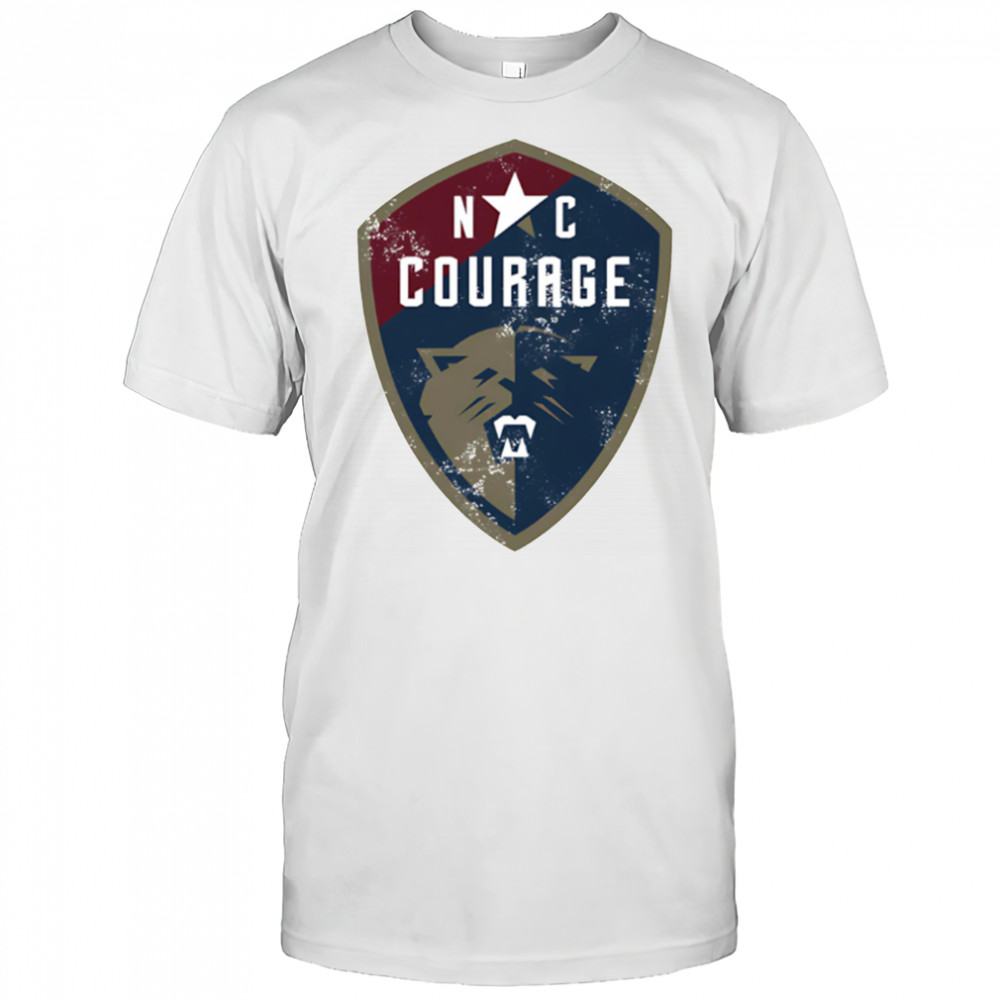 North Carolina Courage Vintage Primary Logo shirt