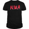 NWA red big letter shirt