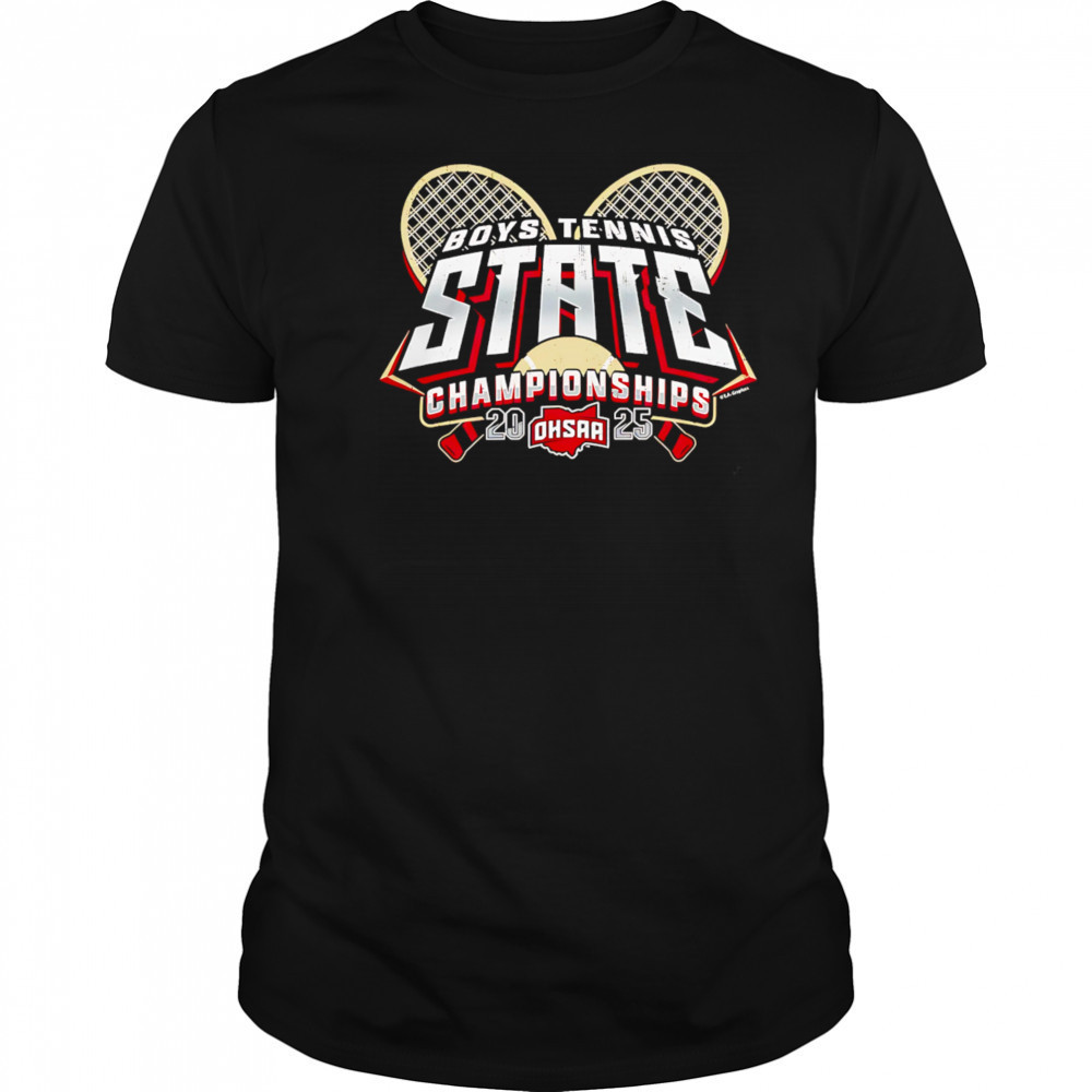 Ohsaa Store 2025 OHSAA Boys Tennis State Championships shirt