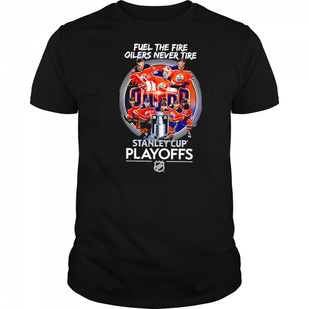 Oilers Champions Stanley Cup Playoffs NHL 2025 shirt