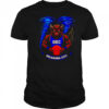 Okc Oklahoma city bull mascot blue storm shirt