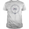 OKC THUNDER 2025 NBA FINALS BASKETBALL OUTLINE T-SHIRT