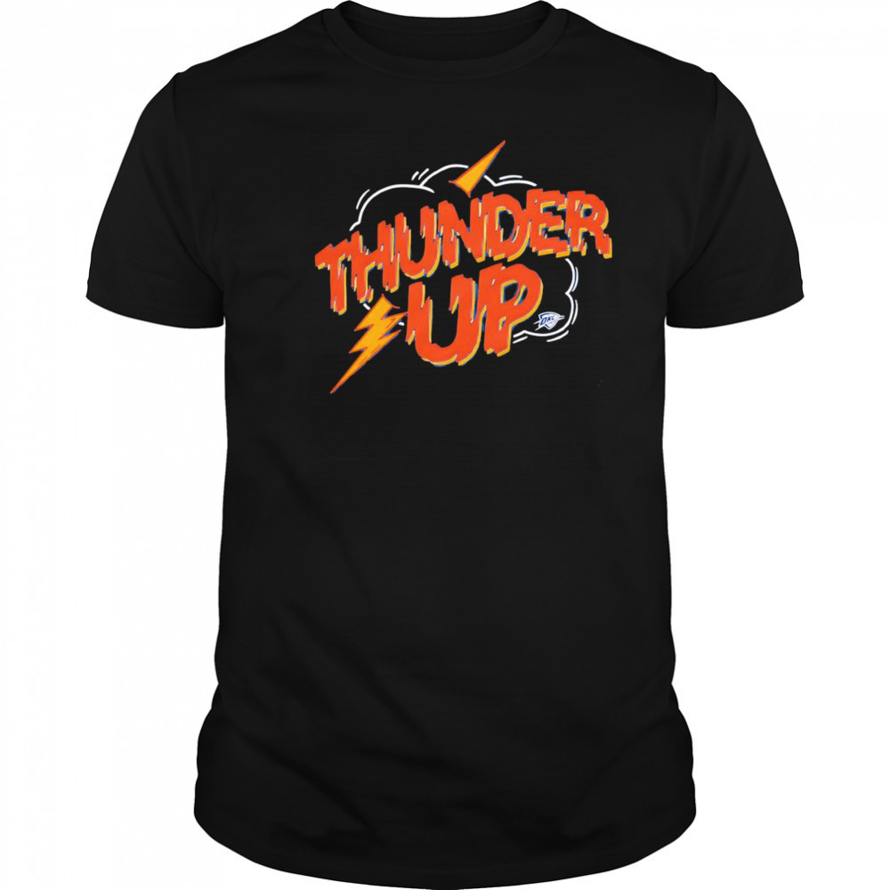 OKC Thunder up shirt
