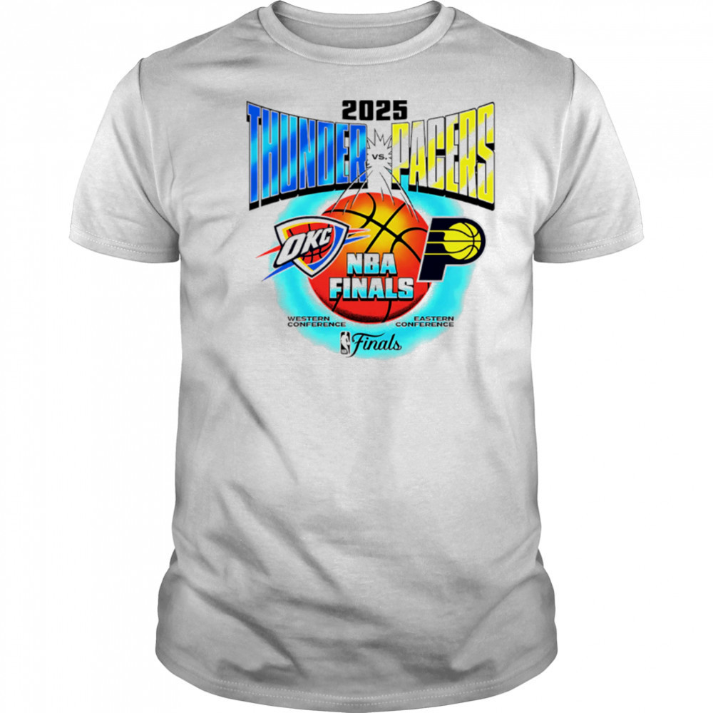 Okc Thunder Vs Indiana Pacers 2025 Nba Finals Vintage shirt